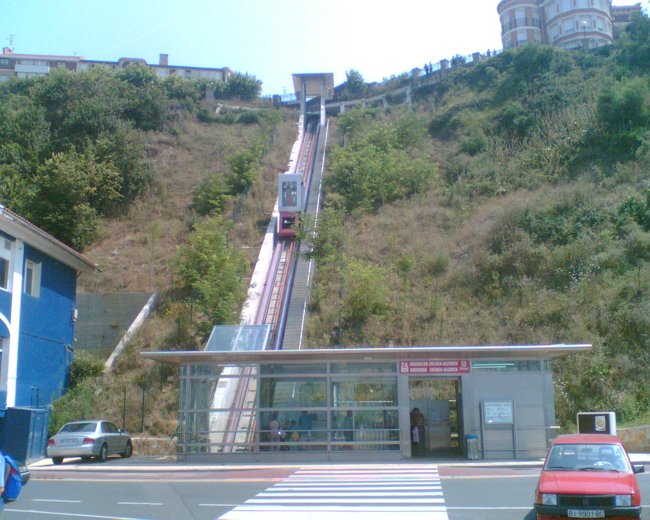 Ascensor Playa de Ereaga (Vizcaya)