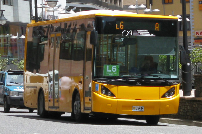 Autobús Andorra L6