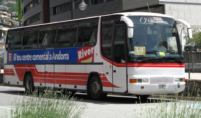 Autobús Andorra L4