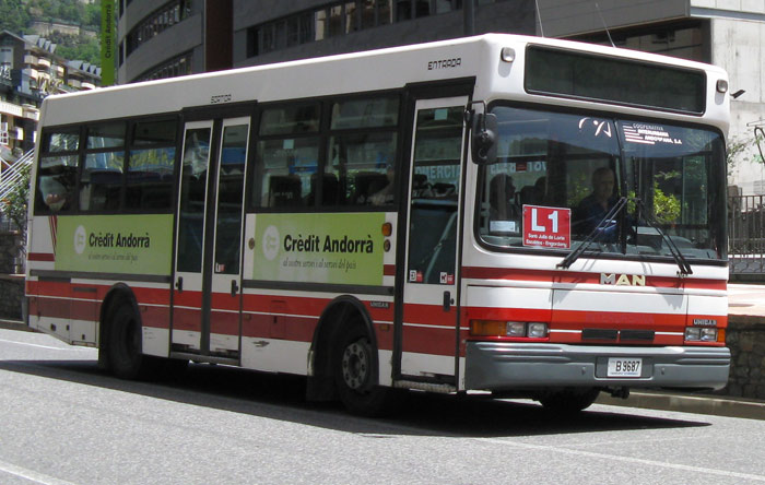 Autobús Andorra L1