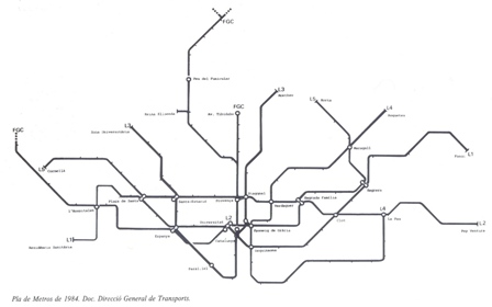 Pla de Metros de 1984