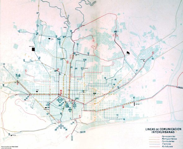 Els tramvies de Barcelona el 1929. tramvia.org (Pere Carol)