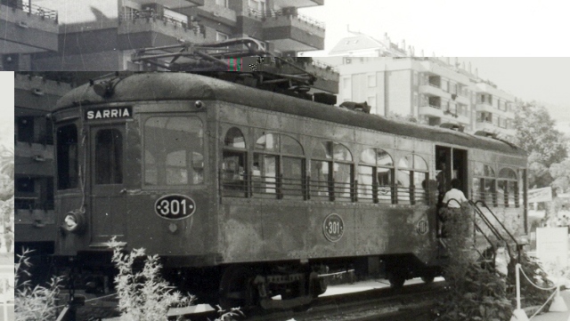 Brill 301 (ex 305) a Sarrià (1985)