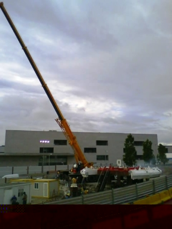 El Capçal i al fons el nou Hospital, sense el pont-grua!