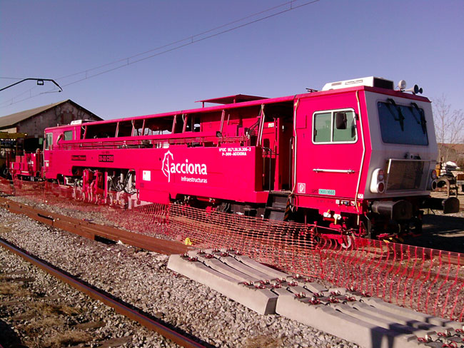 Més material d'Acciona, a Flaçà