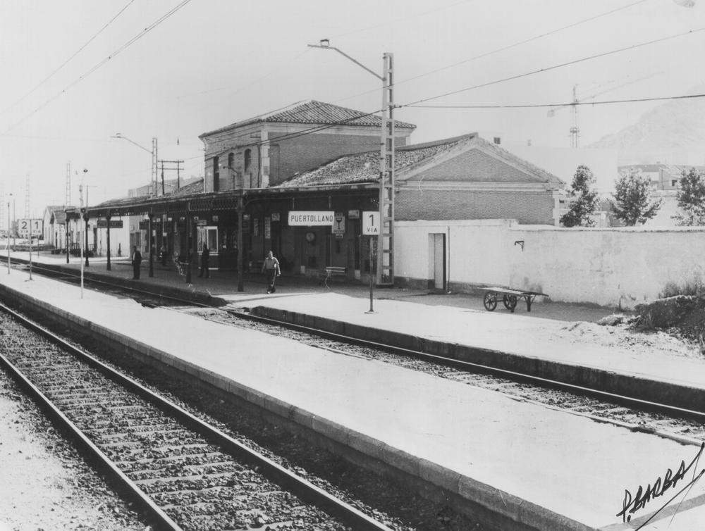 Otra imagen de la vieja estación antes del AVE