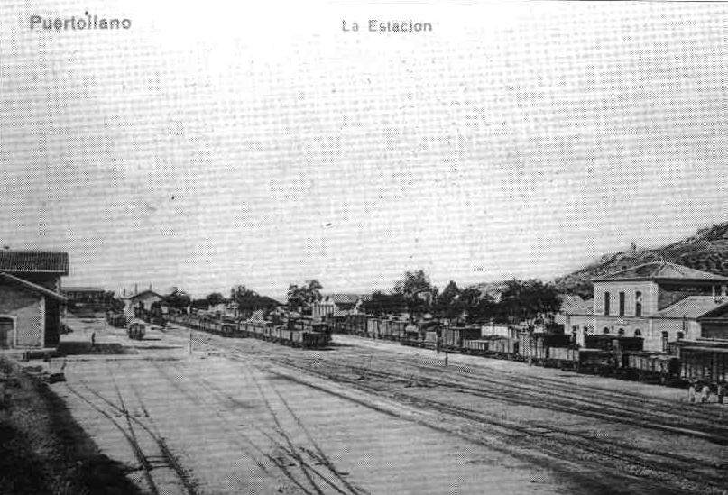 Vista de la estación de Puertollano