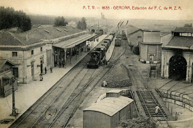 Estació Girona de la MZA