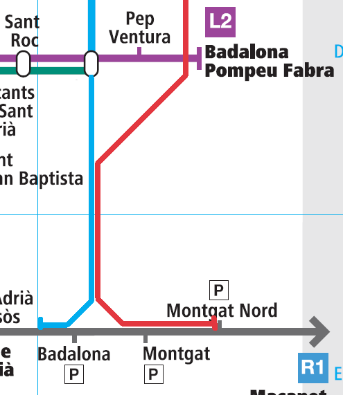 Que les L1 i L10 arribin fins Badalona i Mongat.