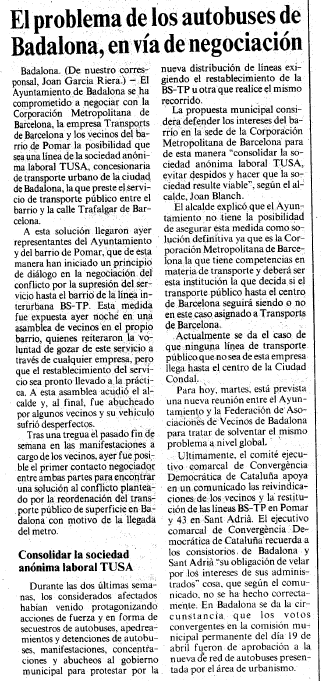 La Vanguardia 07-05-1985