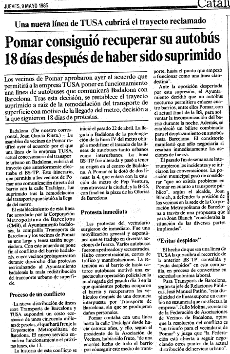 La Vanguardia 09-05-1985 (1)